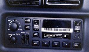 2000 Dodge Ram 1500 Factory Radio