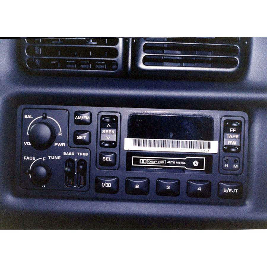 2000 Dodge Ram 1500 Factory Radio