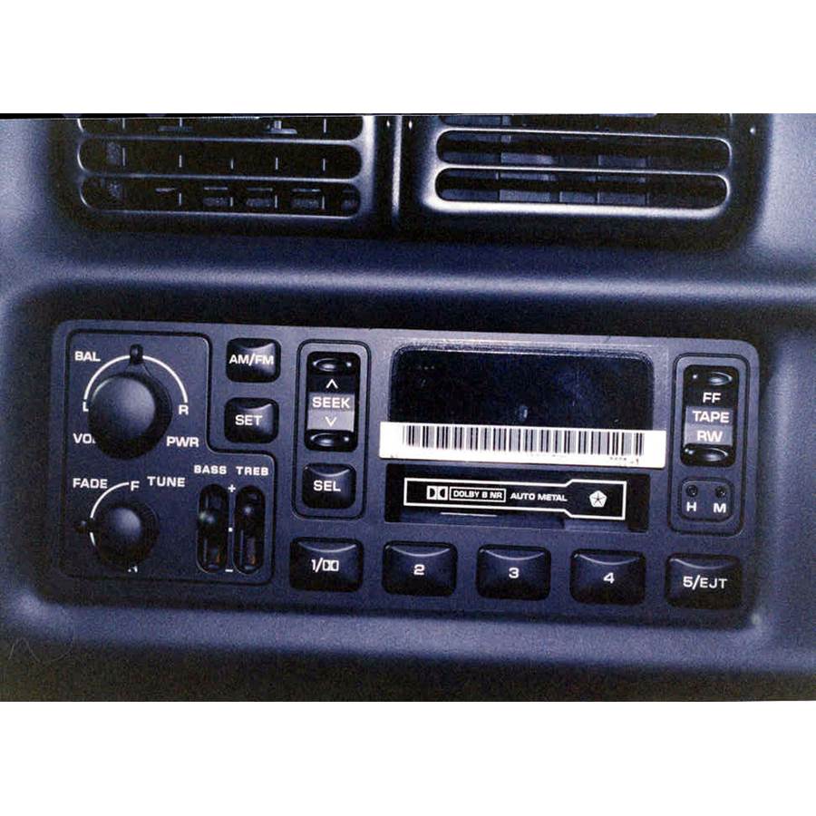 2001 Dodge Ram Factory Radio