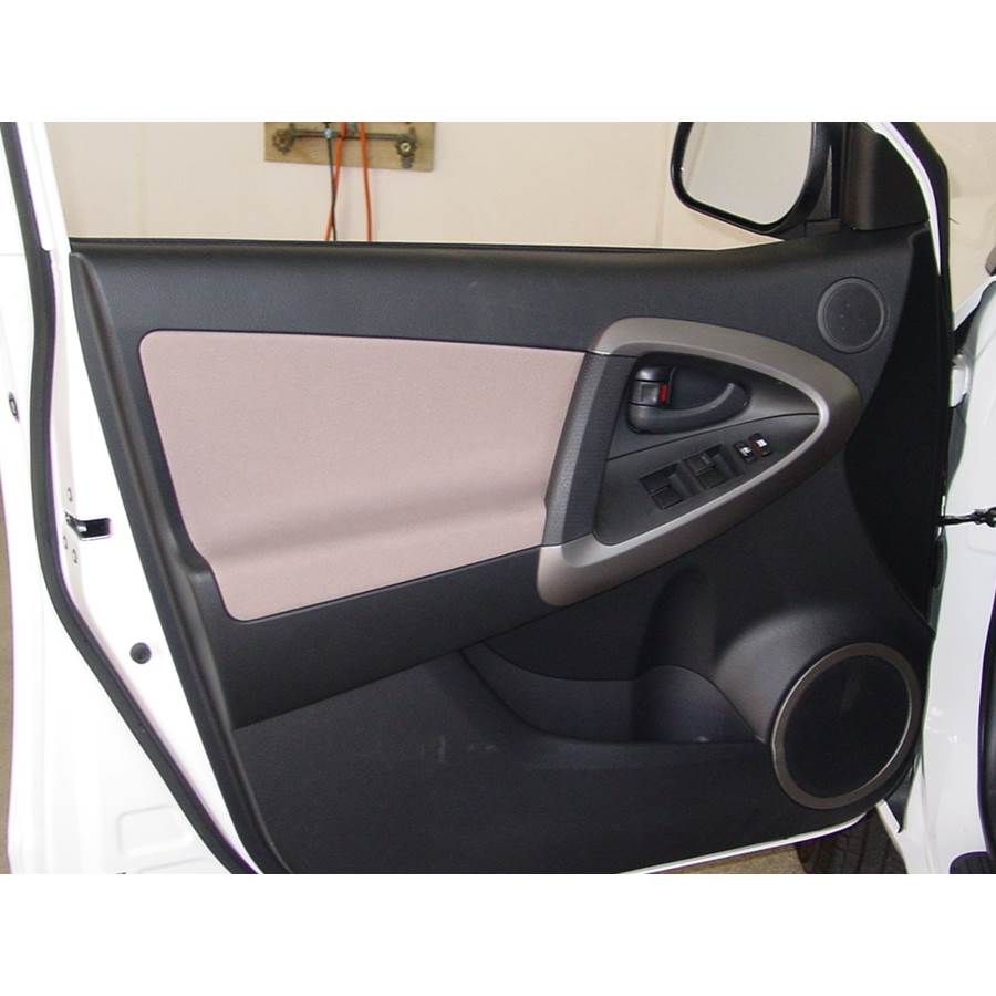 2010 Toyota RAV4 Front door speaker location