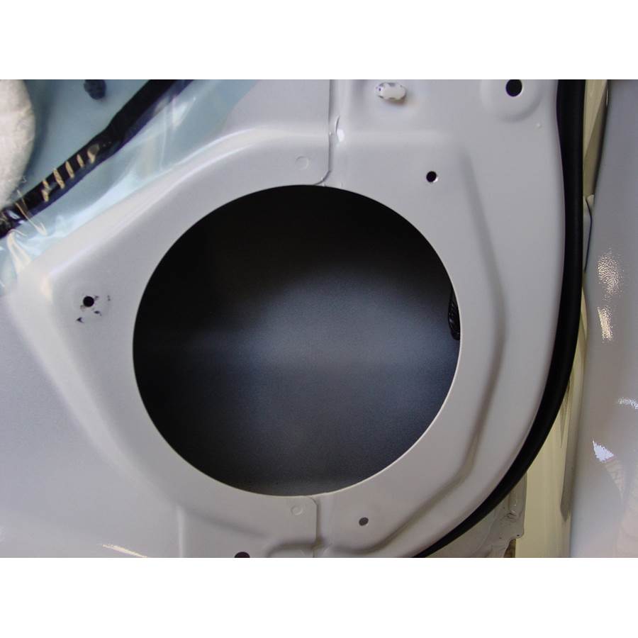 2010 Toyota RAV4 Rear door speaker removed