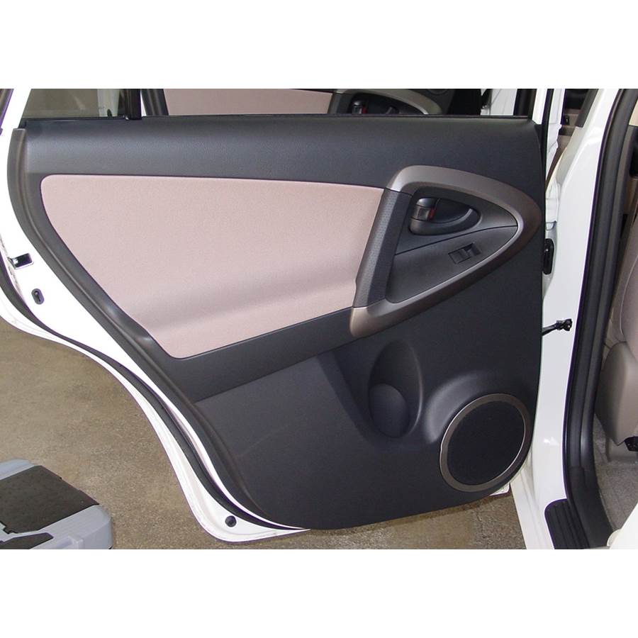 2012 Toyota RAV4 Rear door speaker location