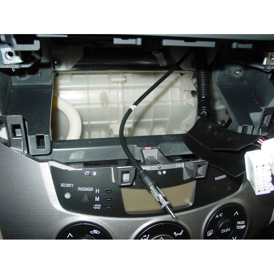 2006 Toyota RAV4 Factory radio removed