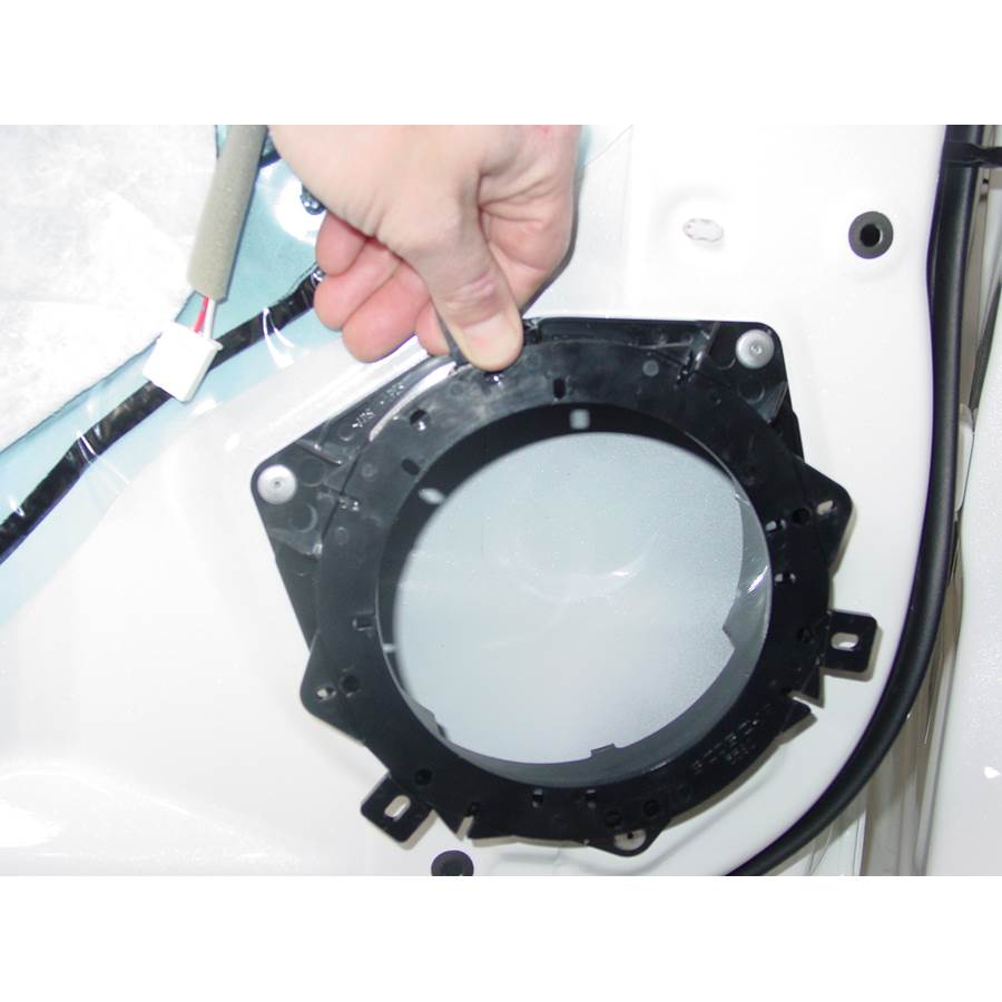 2006 Toyota RAV4 Rear door speaker removed