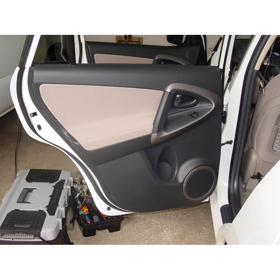2008 Toyota RAV4 Rear door speaker location