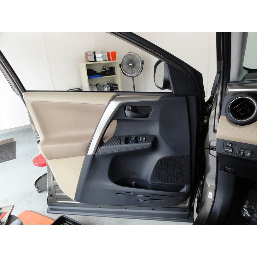 2014 Toyota RAV4 Front door speaker location