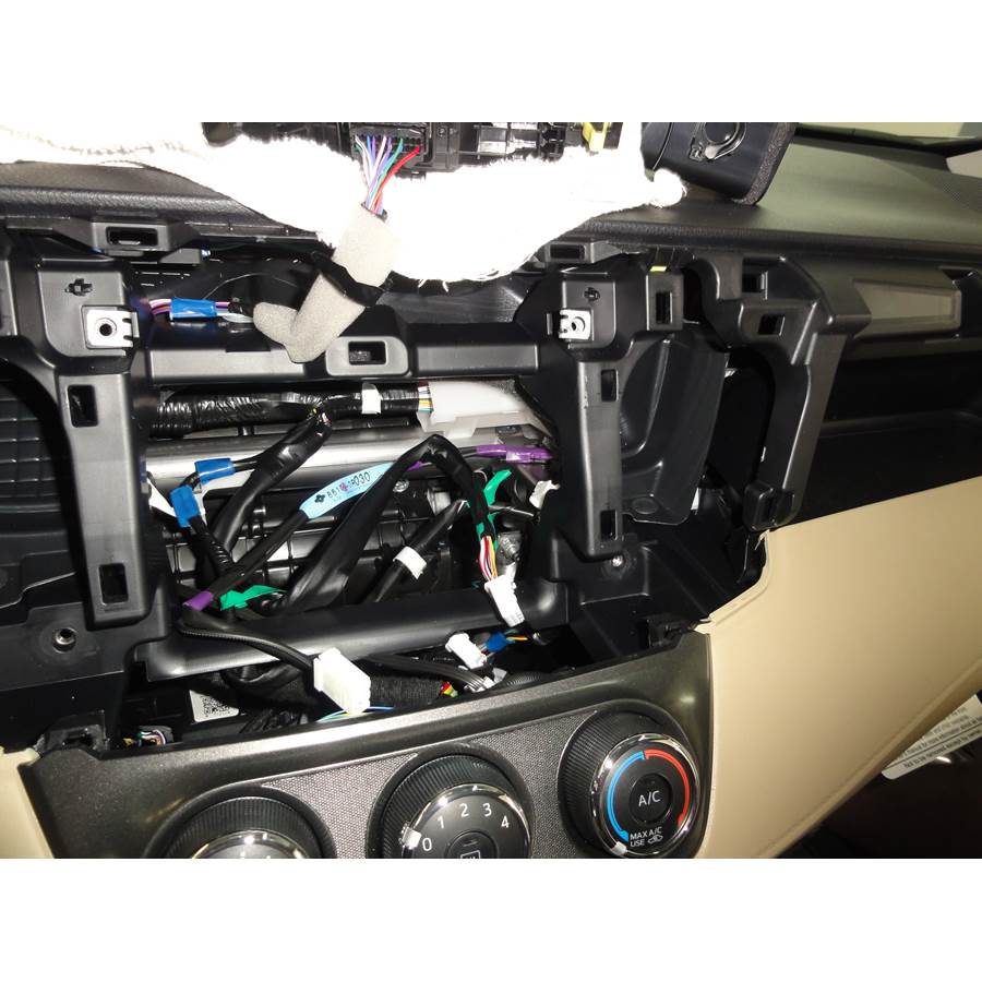 2014 Toyota RAV4 Factory radio removed