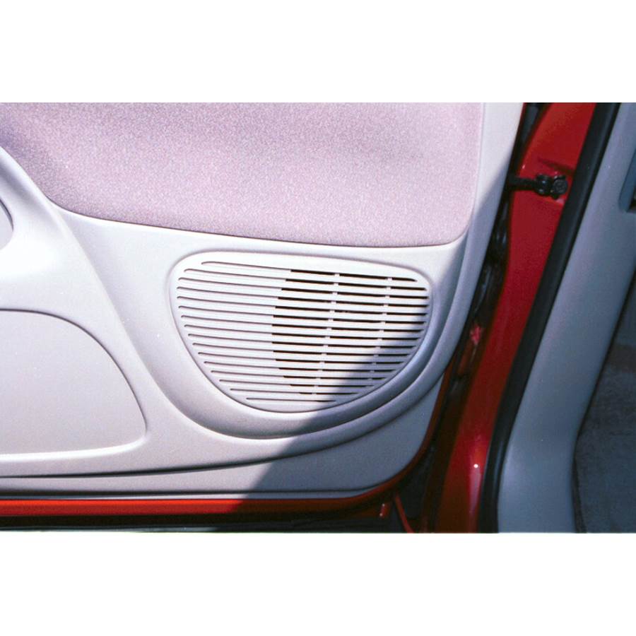 2001 Toyota Tundra Front door speaker location