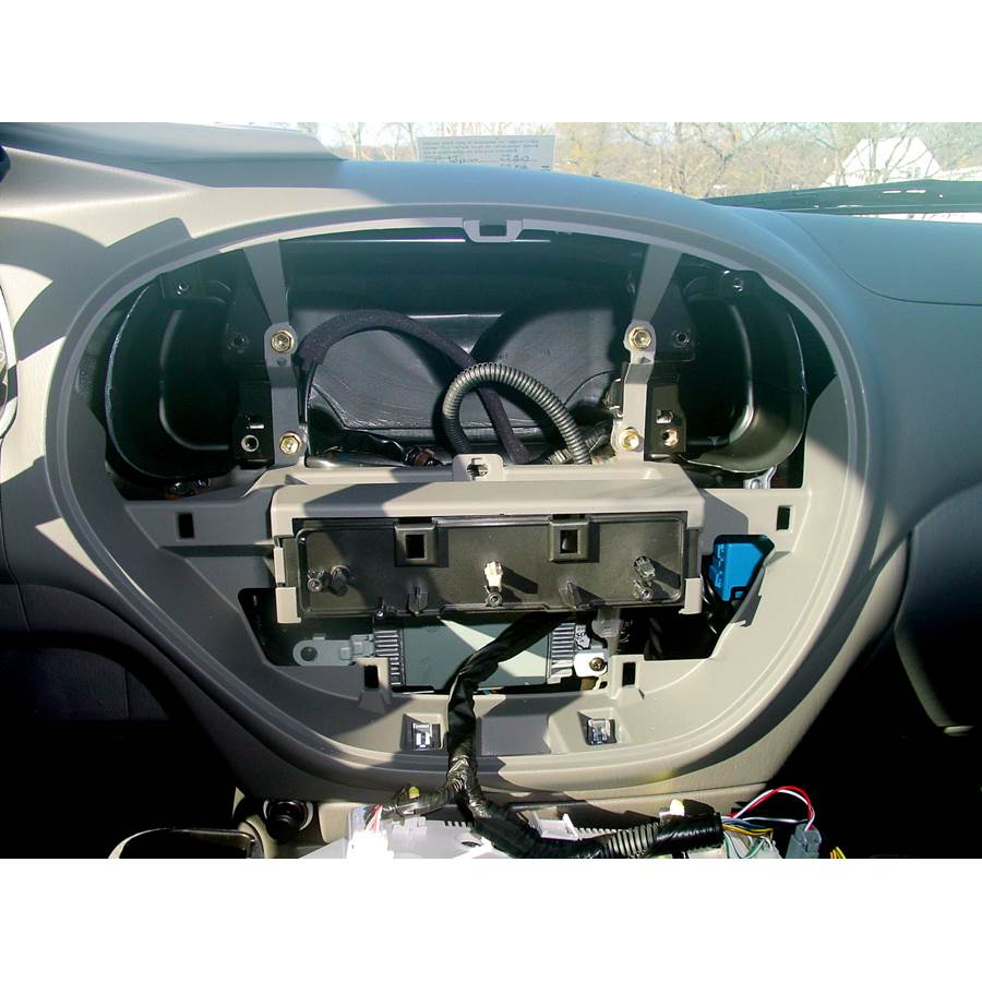 2003 Toyota Tundra Factory radio removed