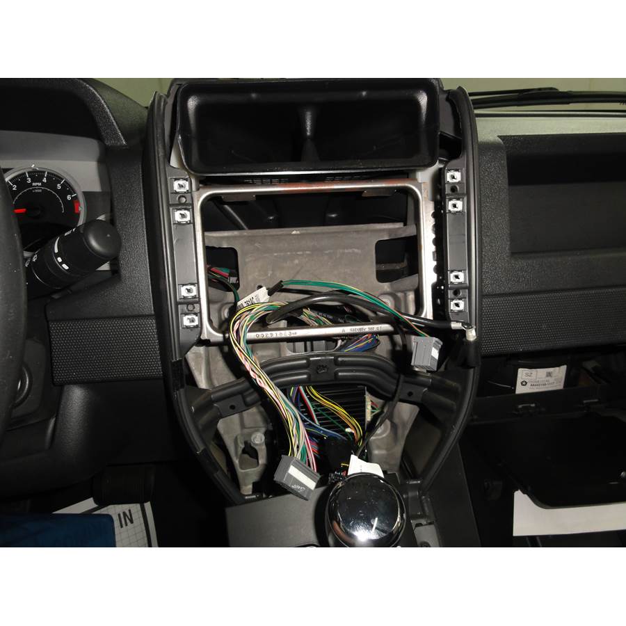 2007 Jeep Compass Factory radio removed