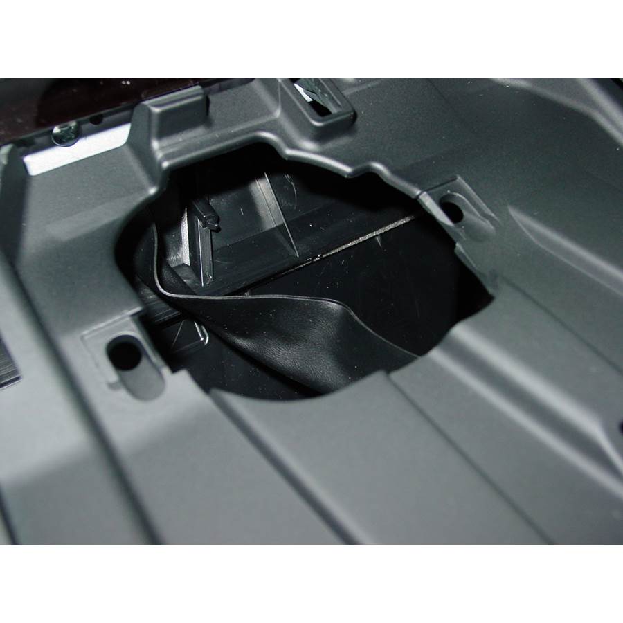 2008 Toyota Tundra Center dash speaker removed