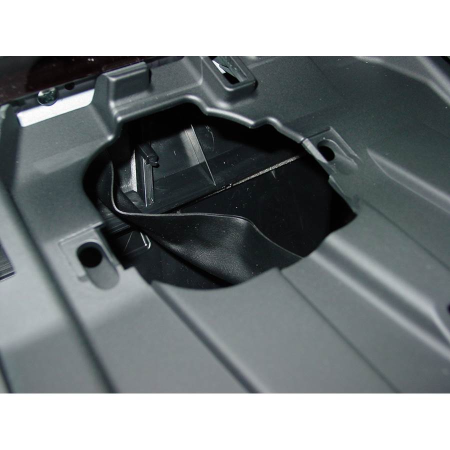 2013 Toyota Tundra Center dash speaker removed