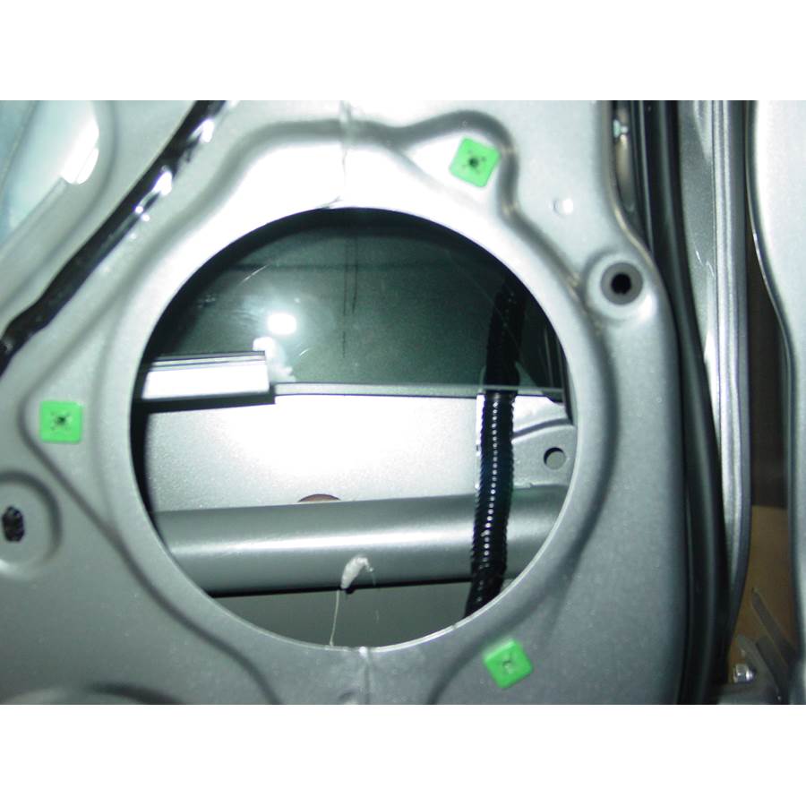 2007 Toyota Tundra Rear door speaker removed