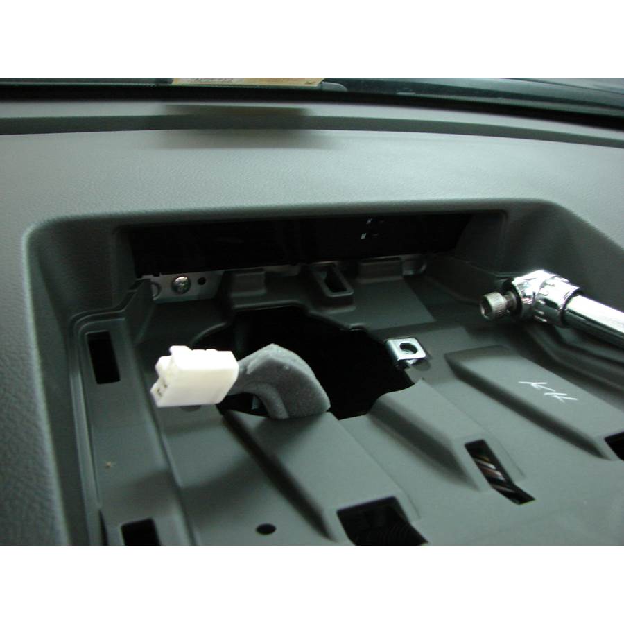 2017 Toyota Sequoia Center dash speaker removed