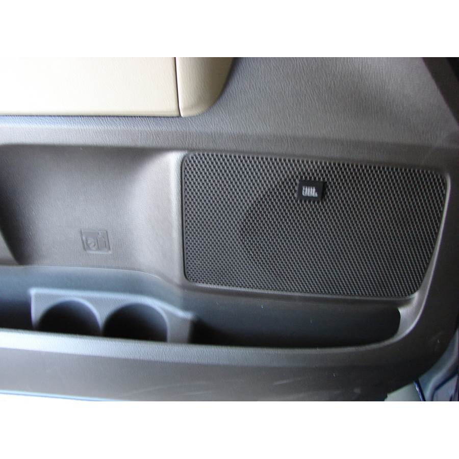 2013 Toyota Tundra Front door speaker location
