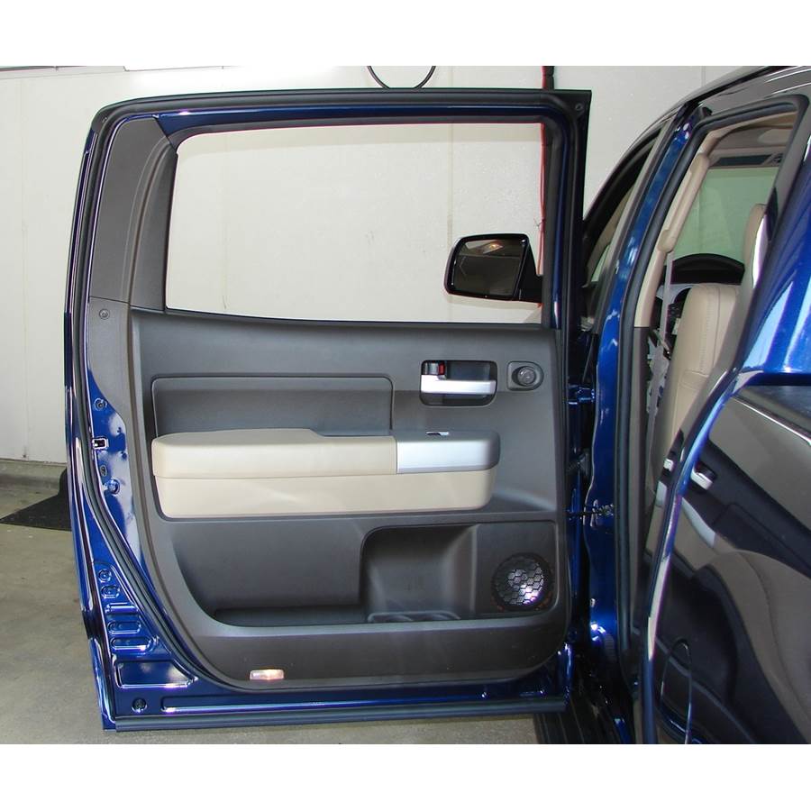 2010 Toyota Tundra Rear door speaker location