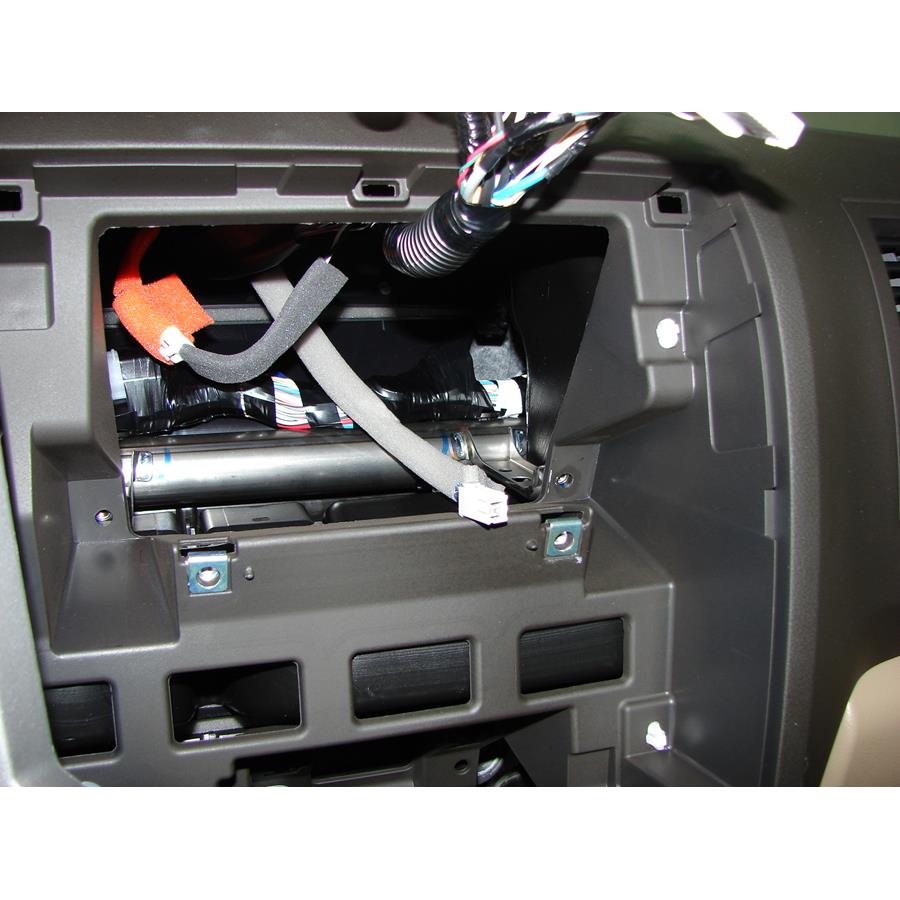 2018 Toyota Sequoia Factory radio removed