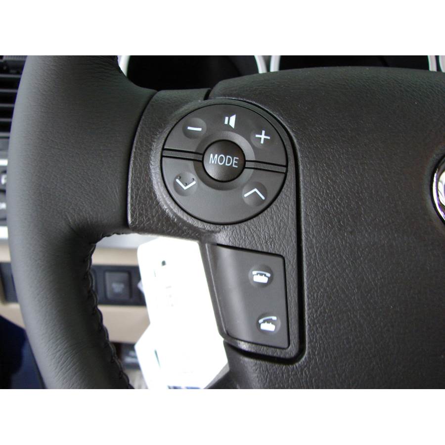 2011 Toyota Tundra Steering wheel audio controls