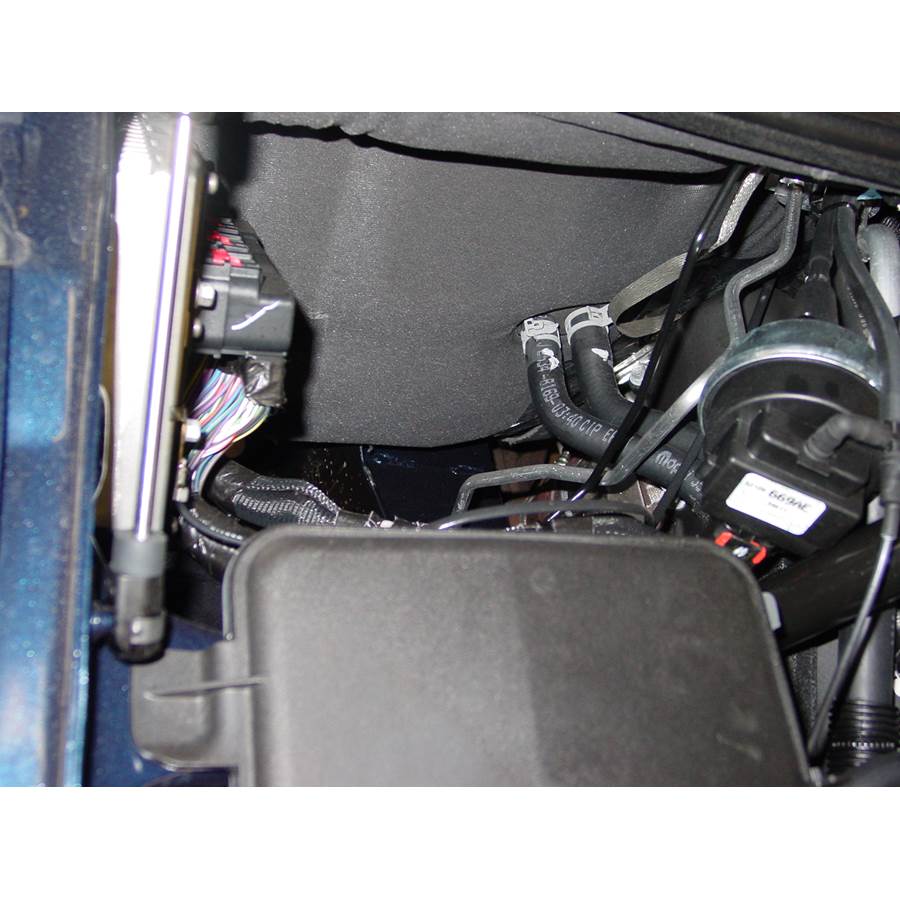 2005 Jeep Grand Cherokee Firewall access