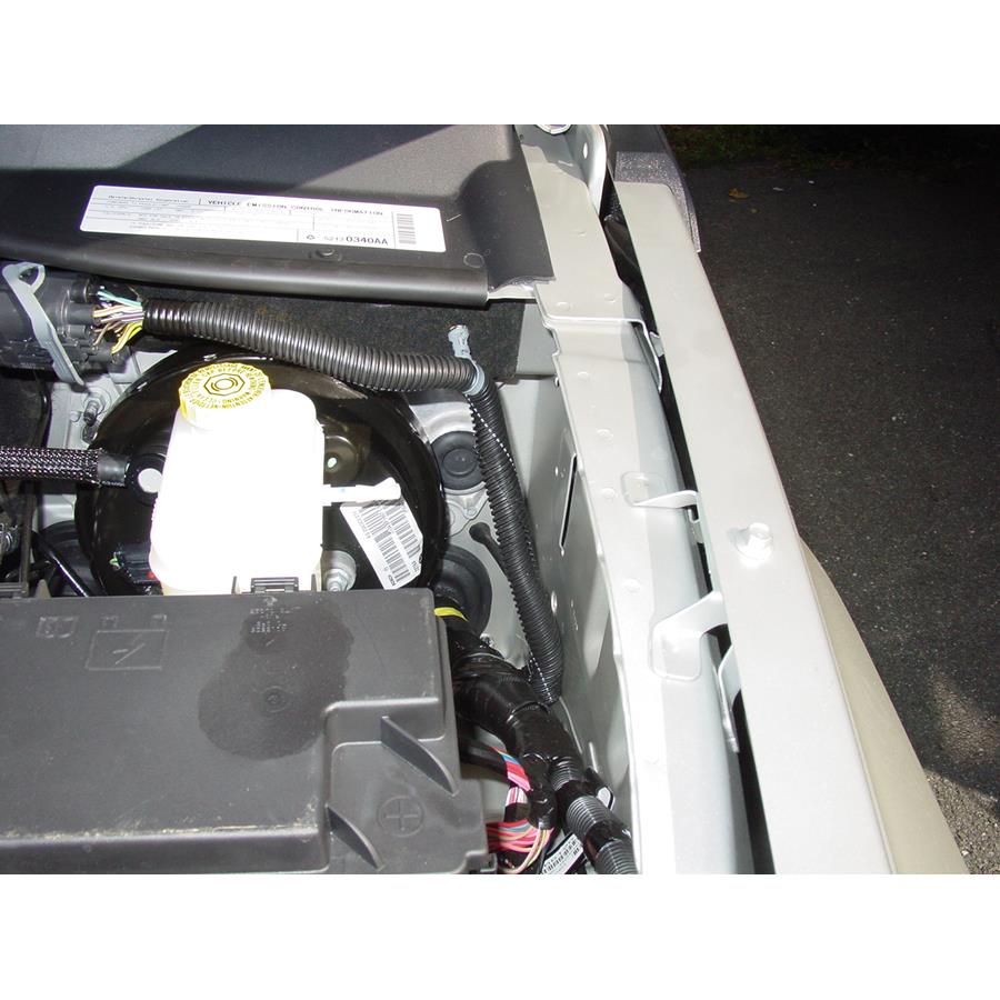 2008 Jeep Liberty Firewall access