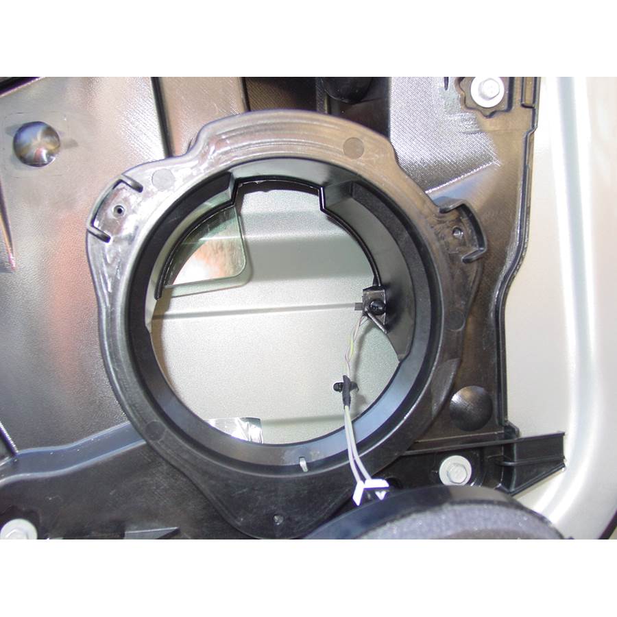 2008 Jeep Liberty Front speaker removed