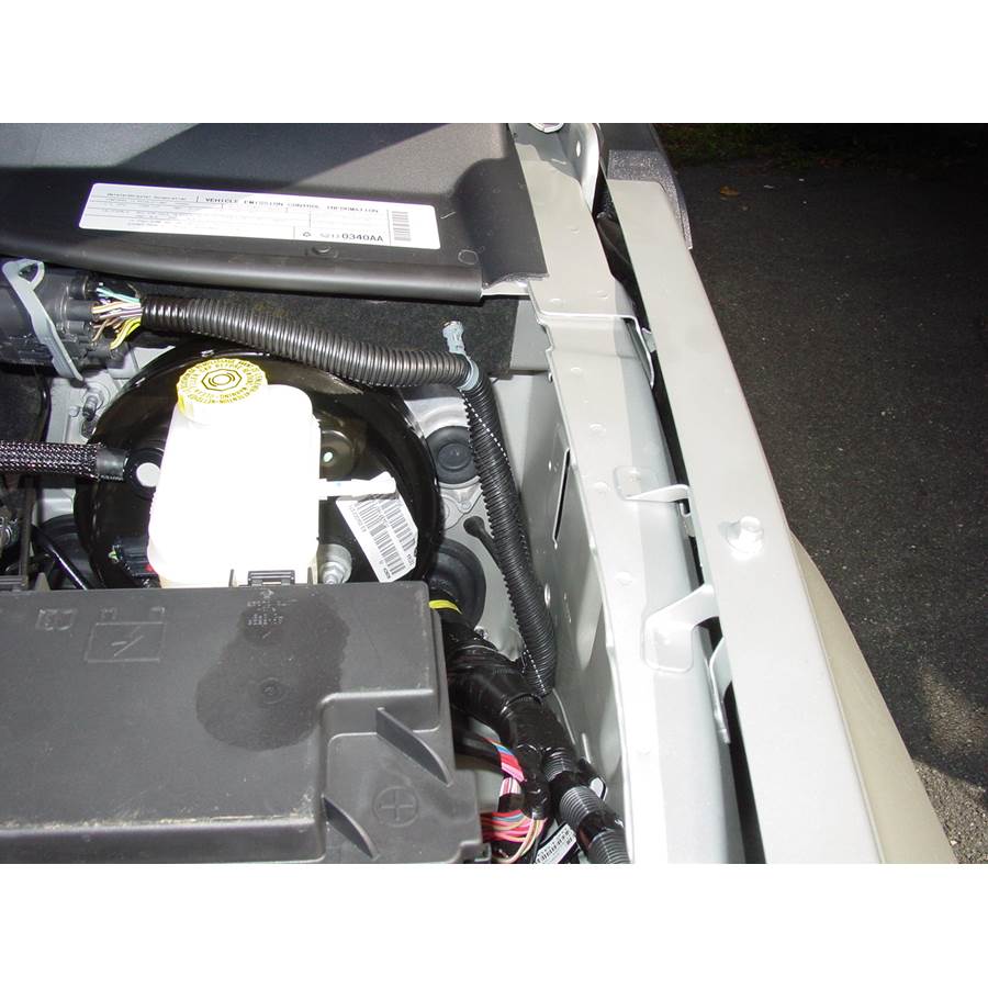 2009 Jeep Liberty Firewall access