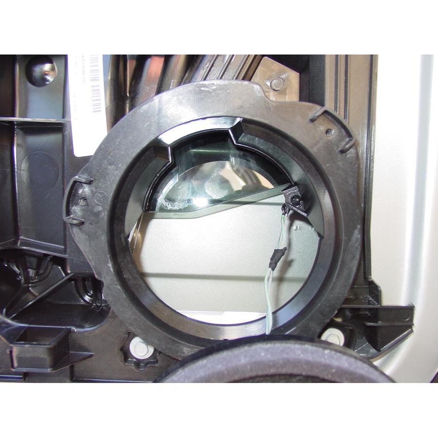 2008 Jeep Liberty Rear door speaker removed