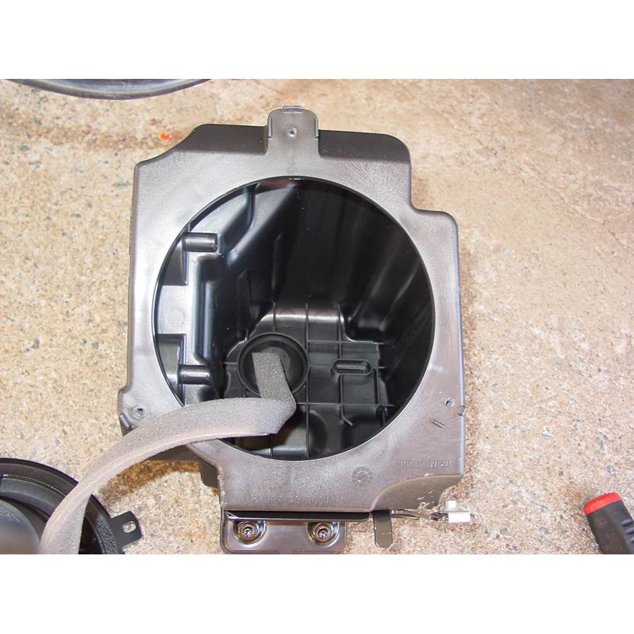 2007 Jeep Wrangler Unlimited Dash speaker removed