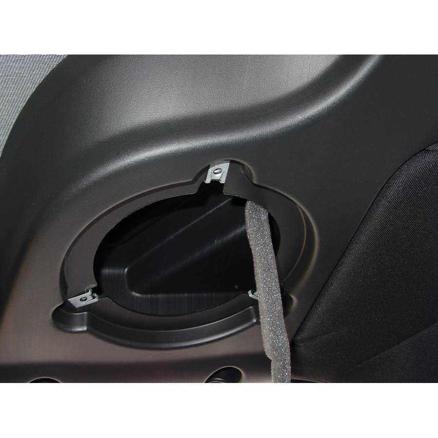 2007 Jeep Wrangler Unlimited Rollbar speaker removed