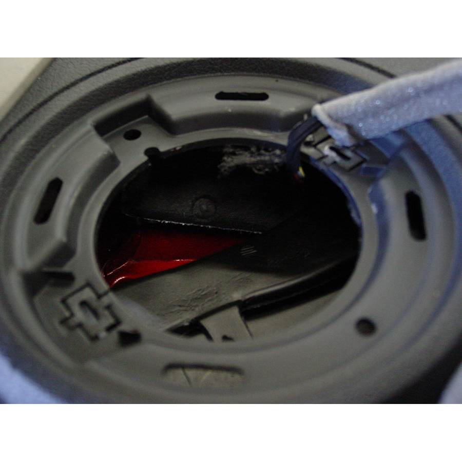 2010 Jeep Commander Dash speaker removed