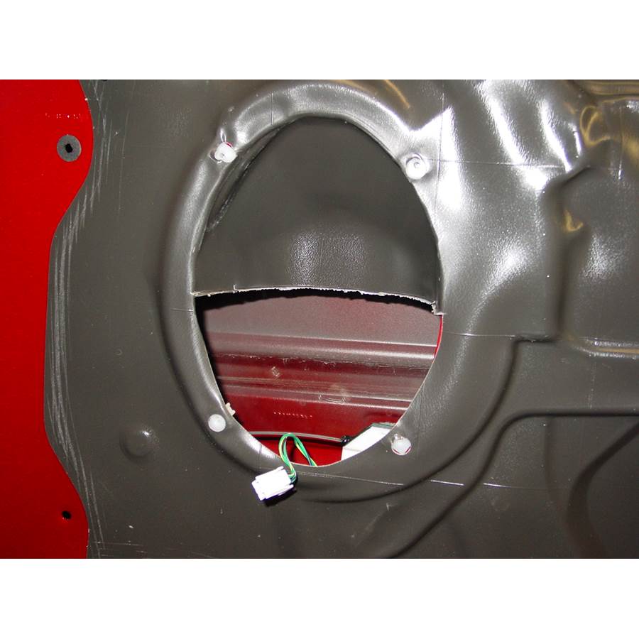 2008 Jeep Commander Front speaker removed