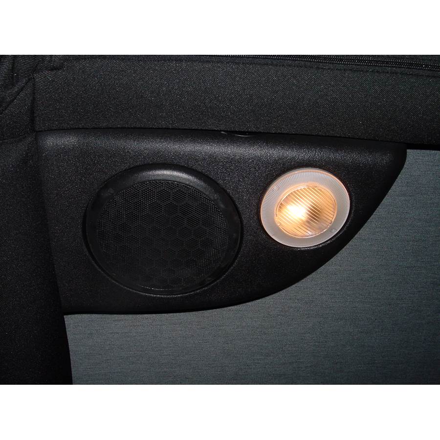 2003 Jeep Wrangler Rollbar speaker location