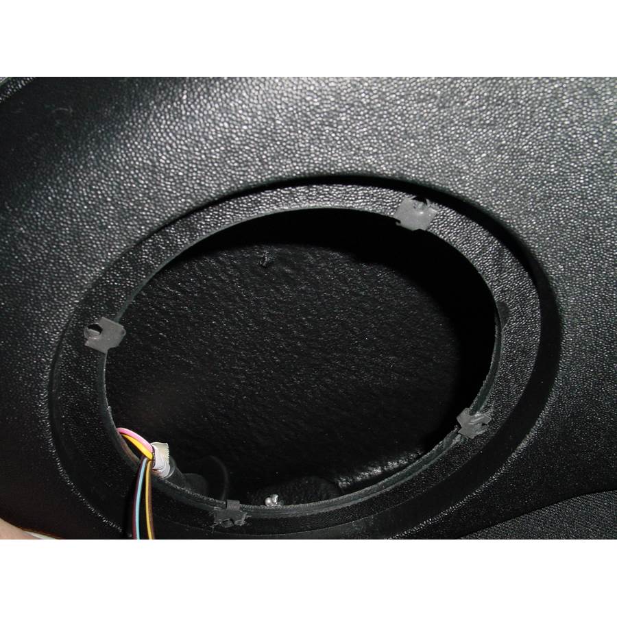 2004 Jeep Wrangler Unlimited Rollbar speaker removed