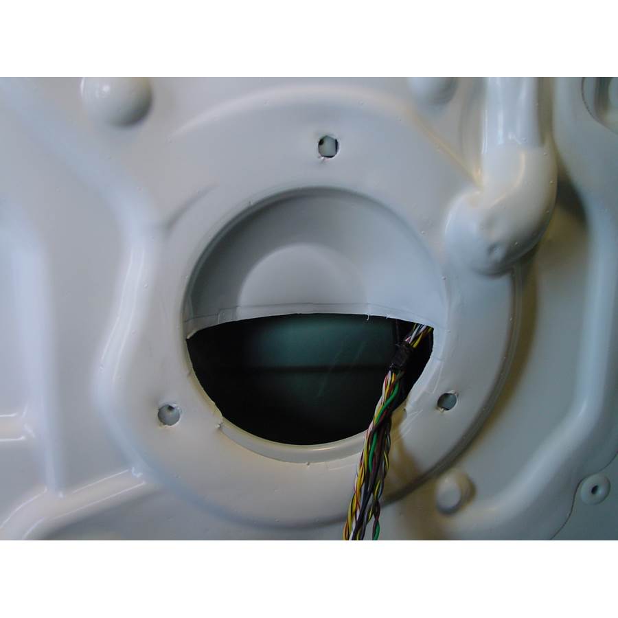 2006 Jeep Liberty Front speaker removed