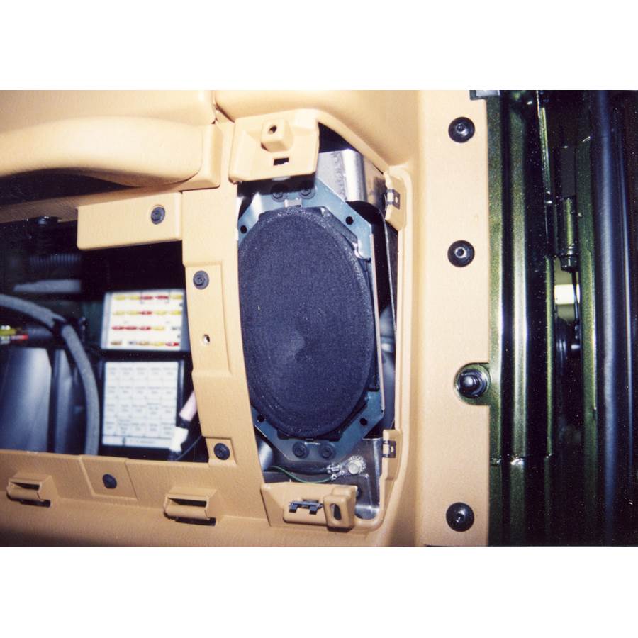 2000 Jeep Wrangler Dash speaker