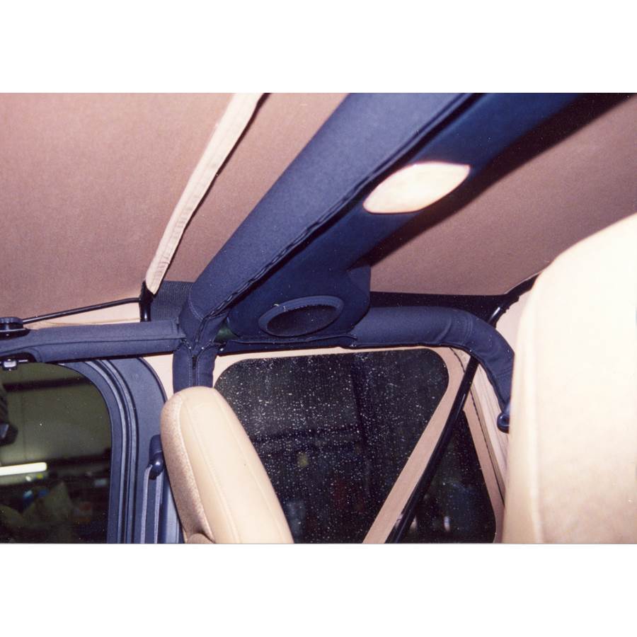 2002 Jeep Wrangler Rollbar speaker location