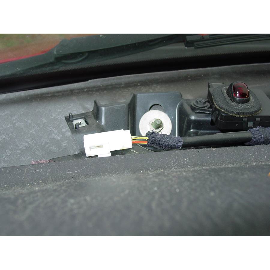 2003 Jeep Grand Cherokee Dash speaker removed