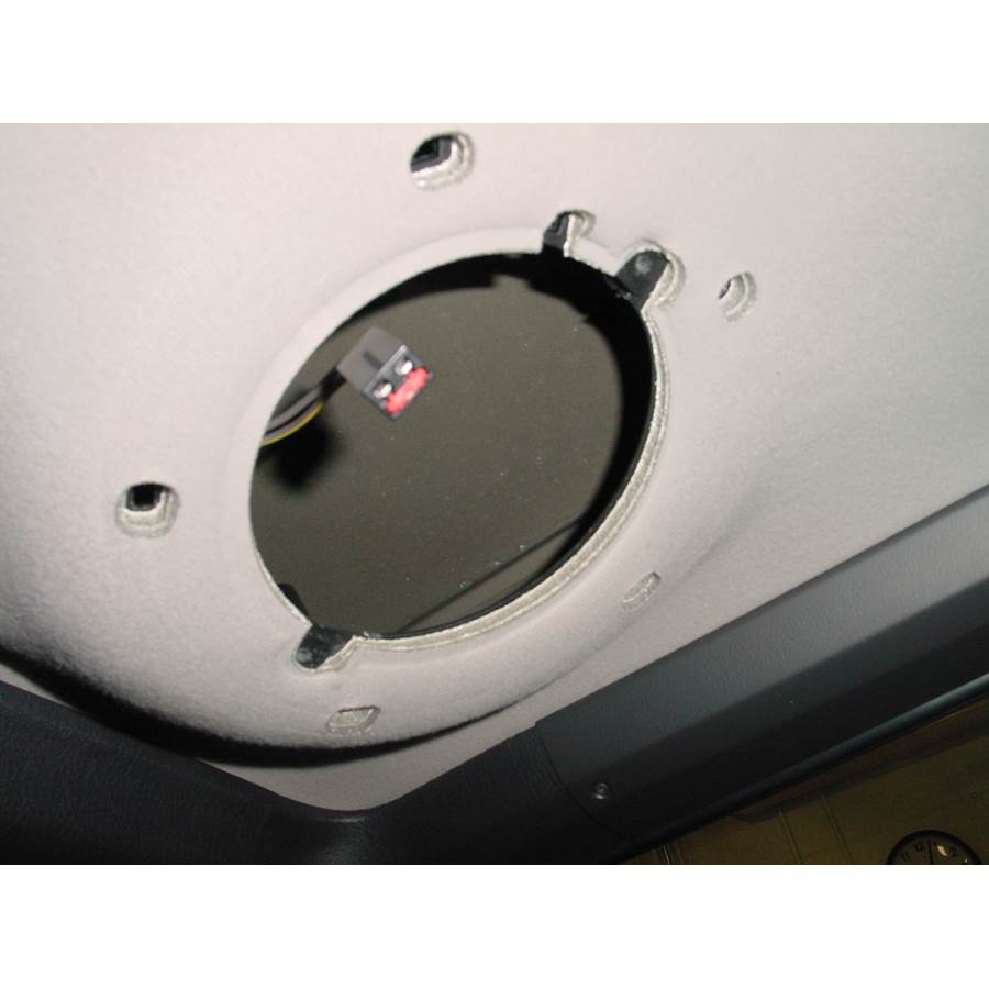 2001 Jeep Cherokee Rear roof speaker removed