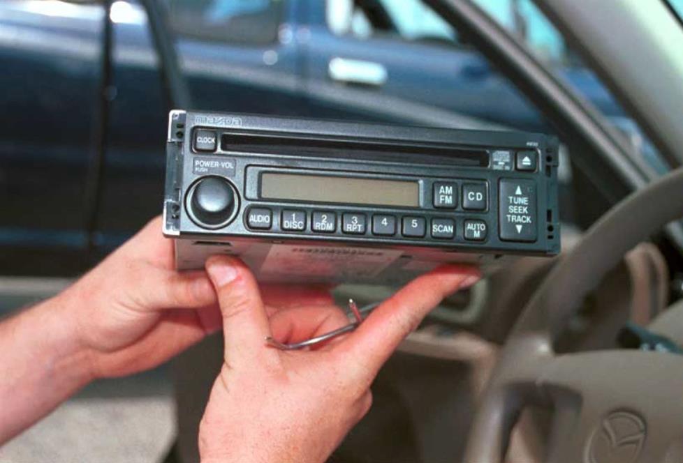 Mazda Protege factory radio