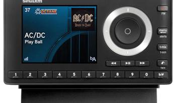 What are dock & play satellite radios?