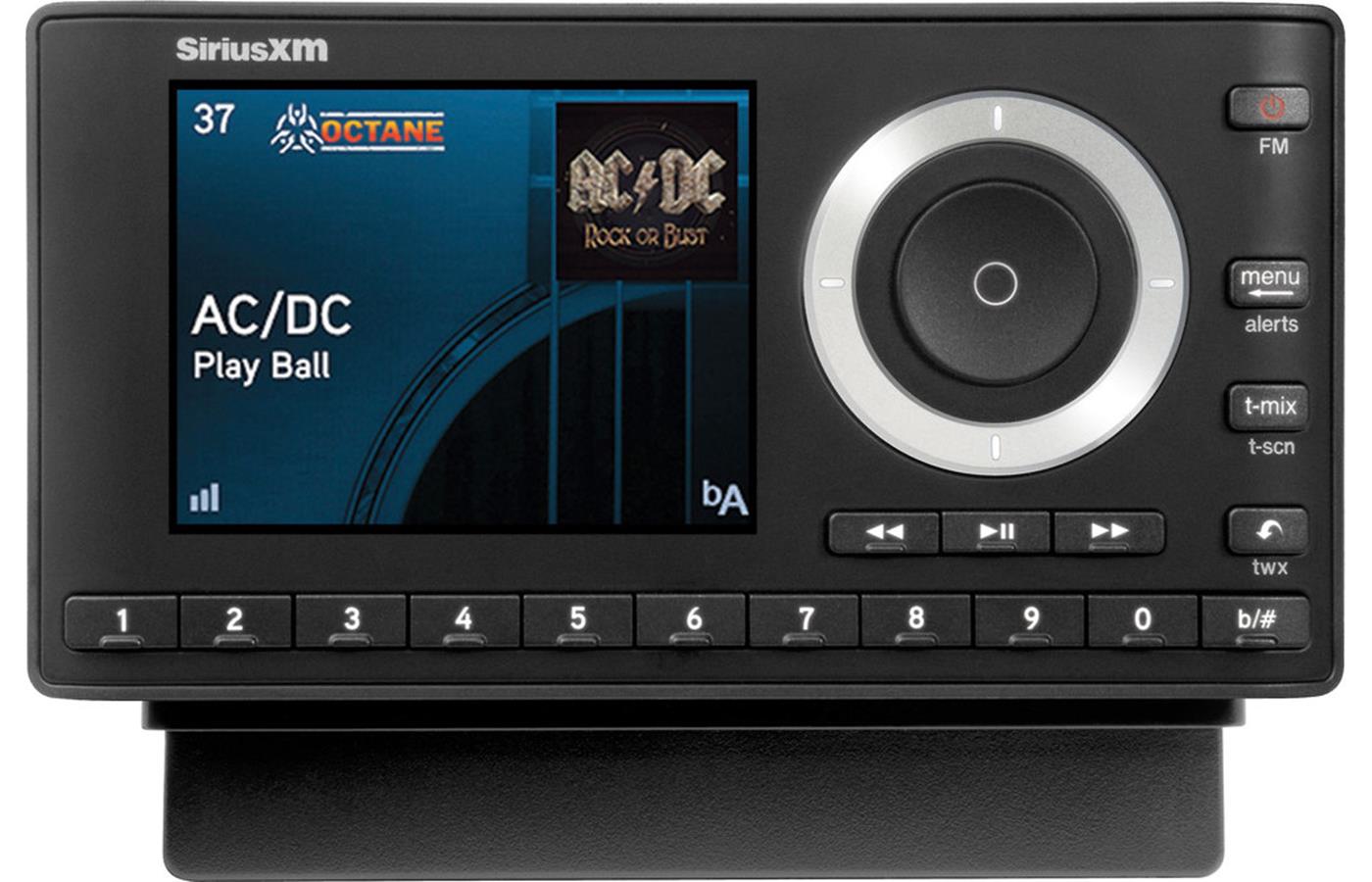 What are dock & play satellite radios?