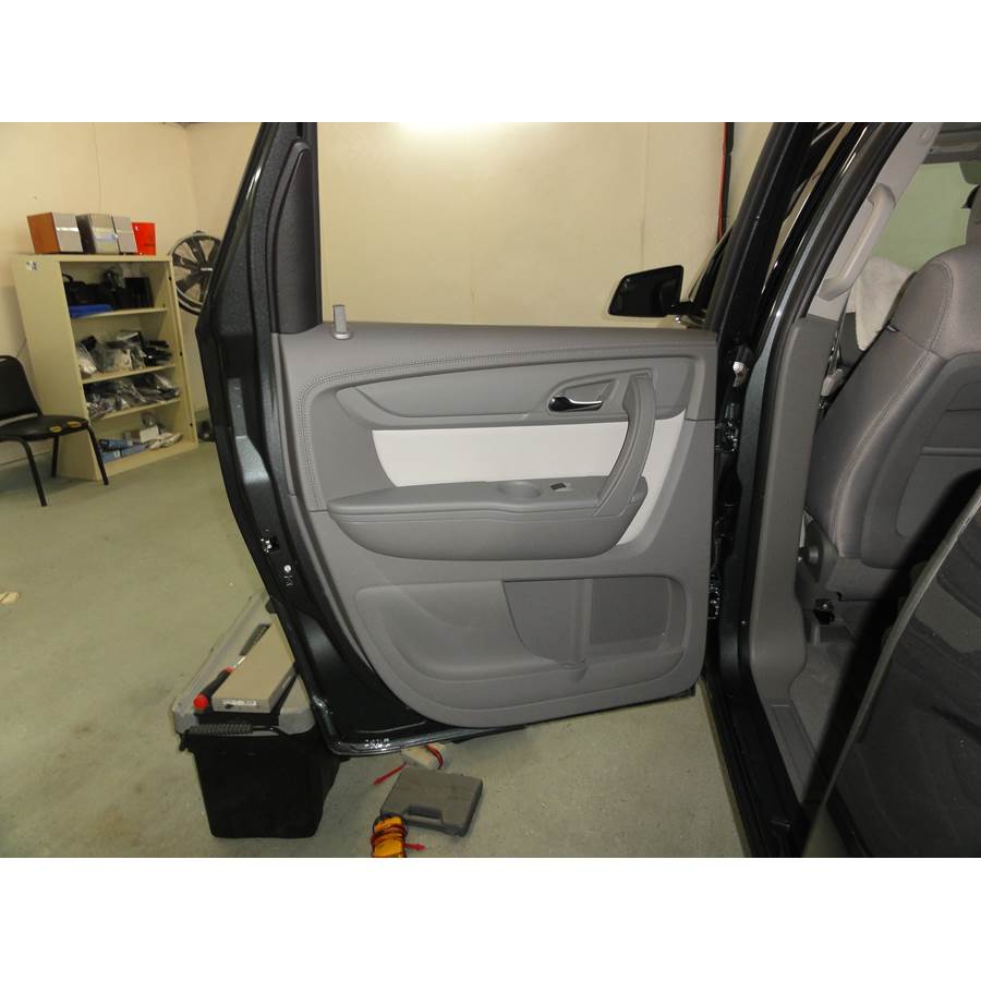 2013 GMC Acadia Rear door speaker location