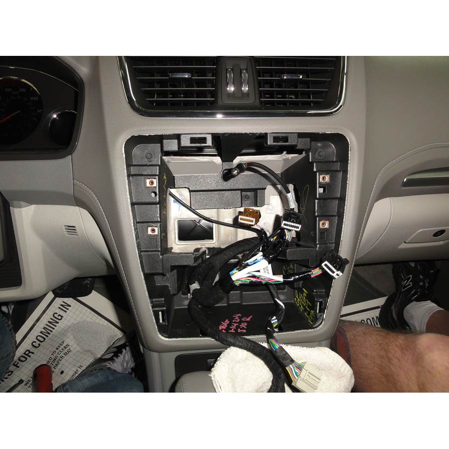 2017 Buick Enclave Factory radio removed