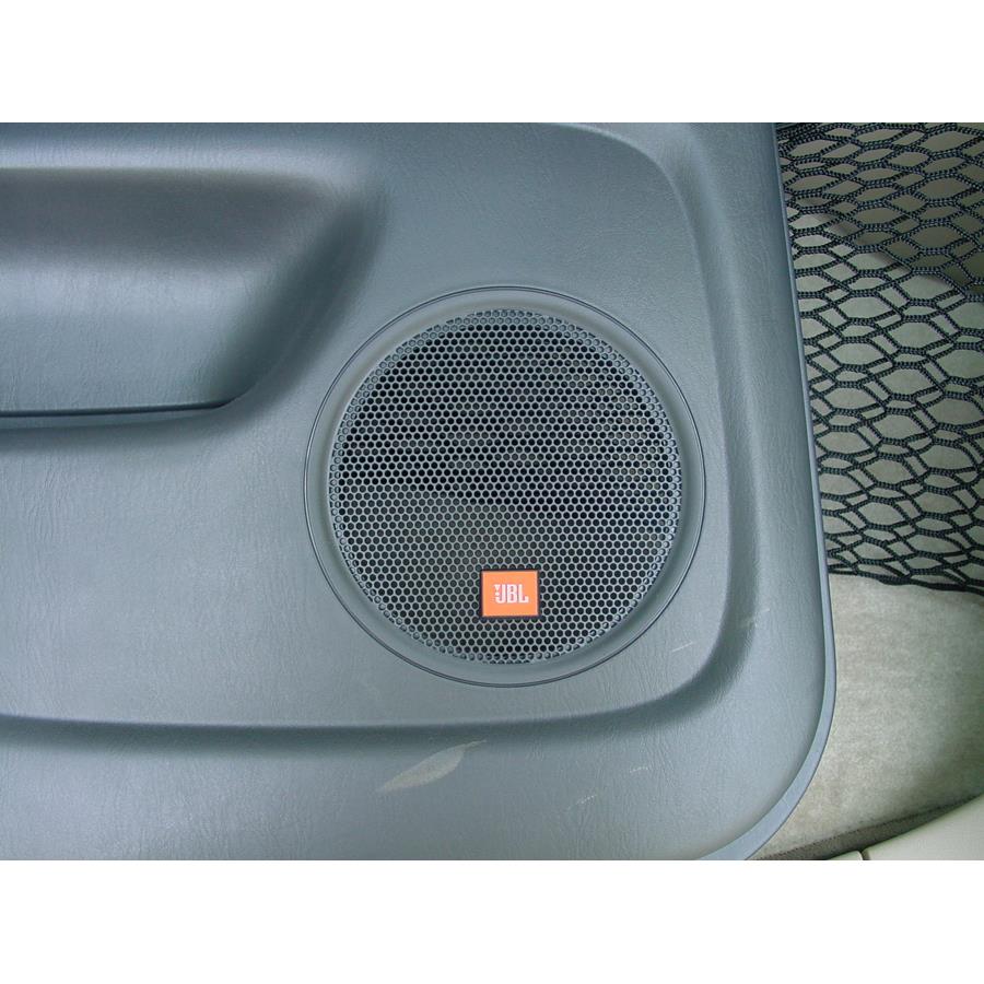 2004 Toyota Highlander Rear door speaker location
