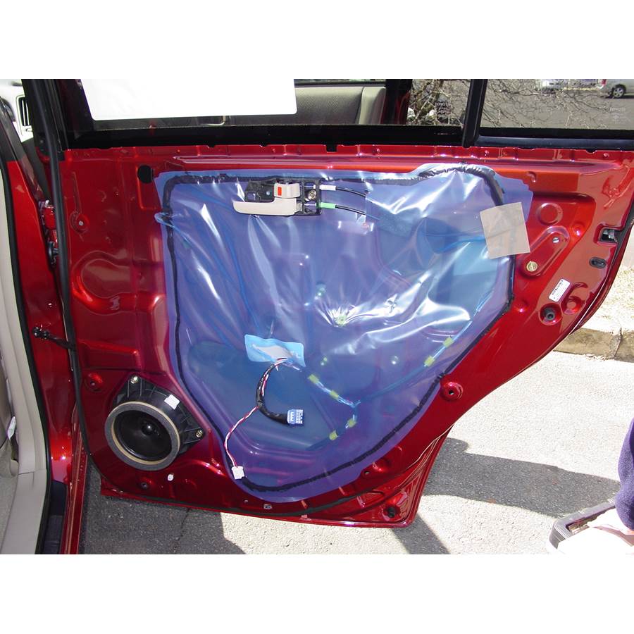 2002 Toyota Highlander Rear door speaker location