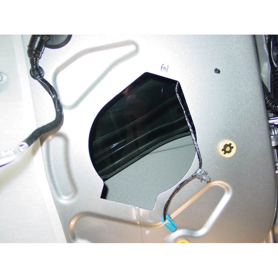 2007 GMC Acadia Rear door speaker removed