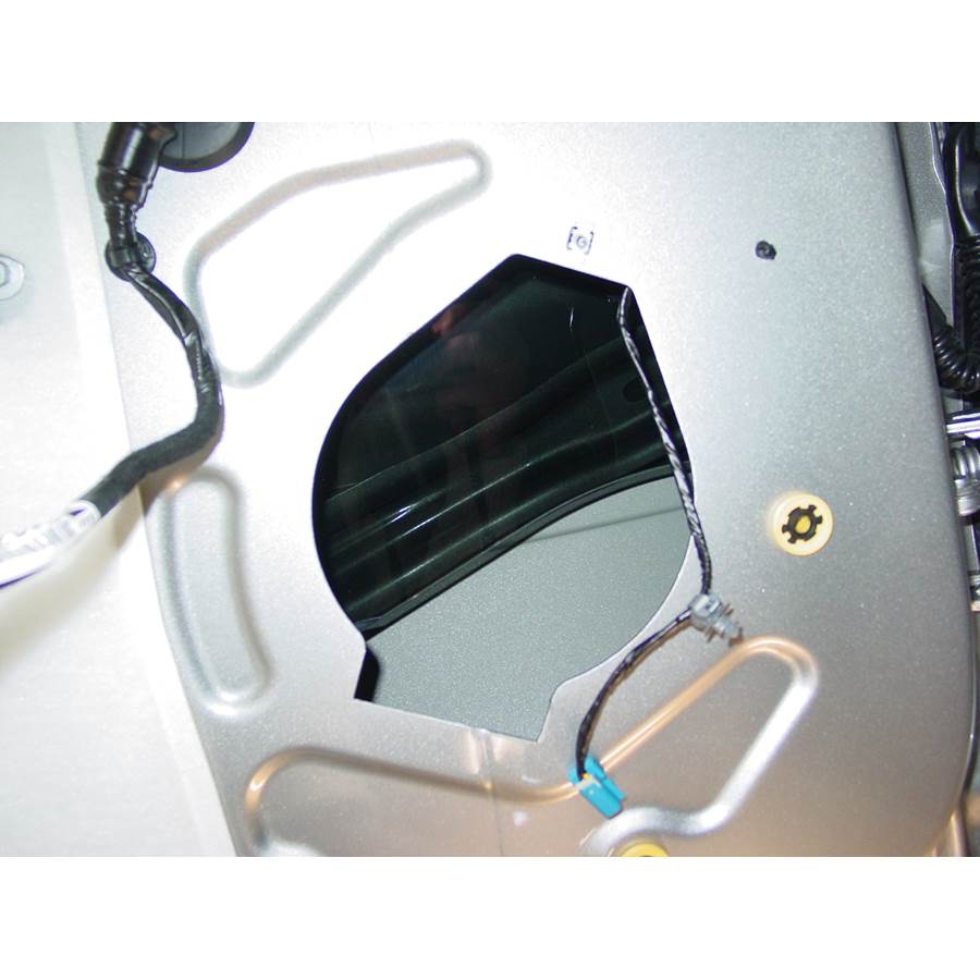 2010 GMC Acadia Rear door speaker removed