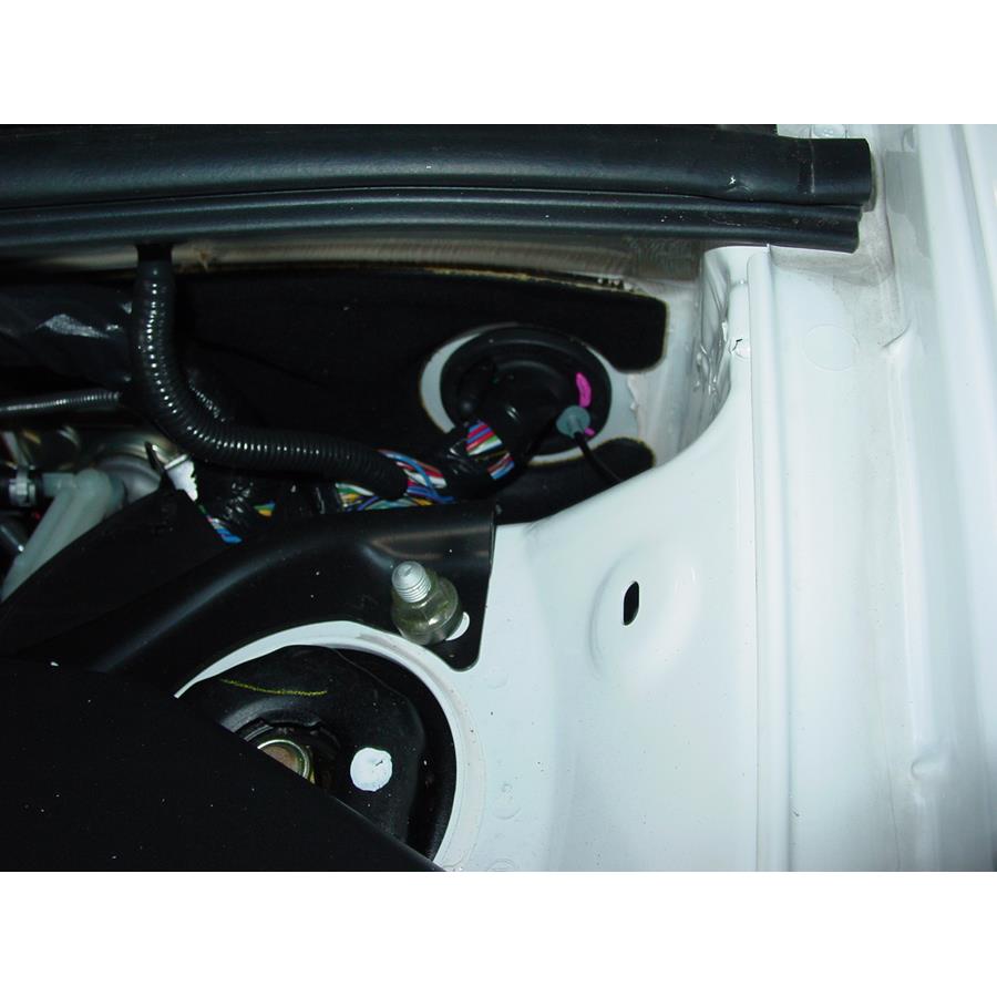 2007 Toyota Highlander Firewall access