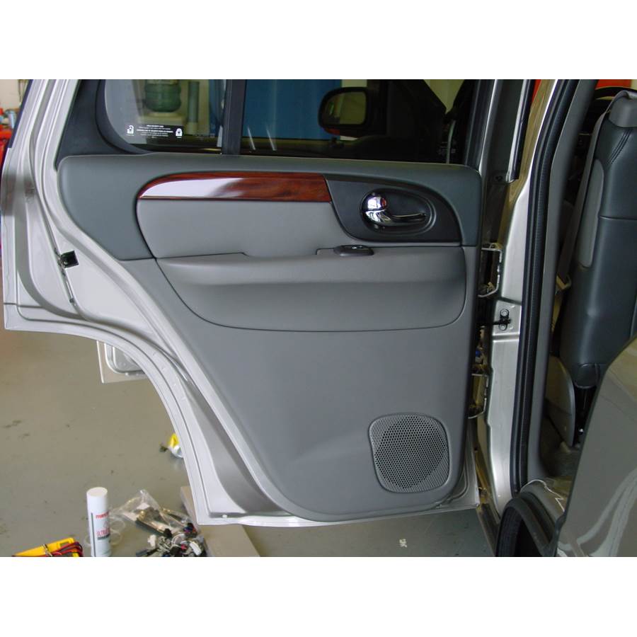 2002 GMC Envoy XL Rear door speaker location