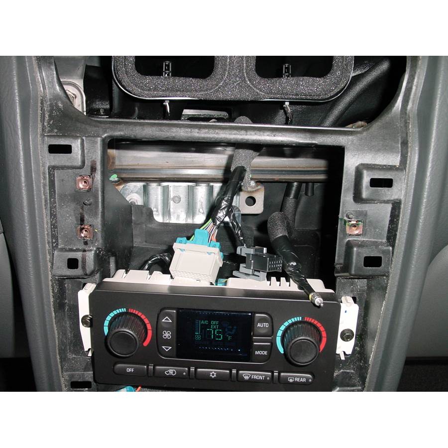 2008 GMC Envoy Factory radio removed